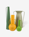 Vases Roman Set 4 - Olive green
