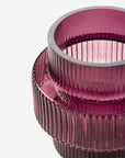 Candleholder Steps - Dark purple