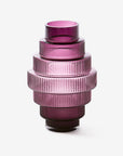 Vase Steps Dark Purple