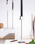 1 flame candleholder with candle - PC015