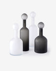 Bubbles & Bottles Matt And Set 4 - Black