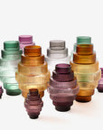 Vase Steps Dark Purple