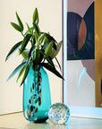 Confetti Vase Side Amalfi Blue