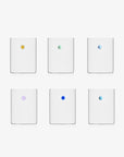 Set of 6 Water Tumblers with Dot on Top