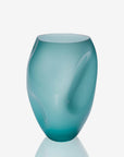 Squeeze Opal Vase Aquamarine