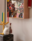 Drip Candle Holder 4 arms | Gold