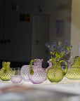 Paris Hobnail Jug 2L Lilla + Olivegreen
