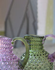 Paris Hobnail Jug 2L Lilla + Olivegreen