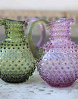 Paris Hobnail Jug 2L Lilla + Olivegreen