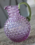 Paris Hobnail Jug 2L Lilla + Olivegreen