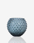 Hobnail Globe Vase 18 cm Steel blue