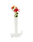 Hammer Vase - White