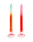 Pack Of 2 Mushroom Candle Holders | Pink