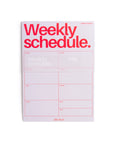 Weekly Organizer | Pink