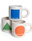 Books & Coffee Mug | Blue