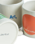 Books & Coffee Mug | Blue
