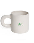 Books & Coffee Mug | Green
