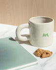 Books & Coffee Mug | Green