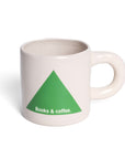 Books & Coffee Mug | Green