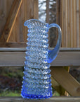 Eiffel Hobnail Jug 1L Light Blue