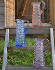 Eiffel Hobnail Jug 1L Light Blue