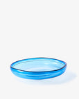 Plate Clear Blue Eye L