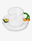 teacup w/ saucer snail