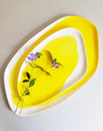 Elongated Plates | Lemon Yellow