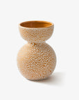 Vase Boolb Dots Orange M
