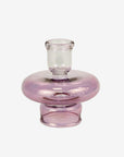 Mouthblown Candle Holder | Pink
