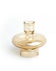 Mouthblown Candle Holder | Yellow