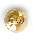 Mouthblown Candle Holder | Yellow
