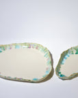 Serving set - Green - L (38*30cm) + XS deep tray (24*13cm)