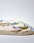 Set Blue purple XXL (44*30cm) + plates (1*10*13cm)+ (2*14*21cm)