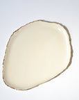 Serving trays elongated gold ruff rim - Gold