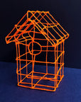 Bird house | Neon Orange