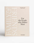 Photo Album - Family and Friends, Beige