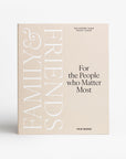 Photo Album - Family and Friends, Beige