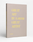 Frame book - Great Art, Beige