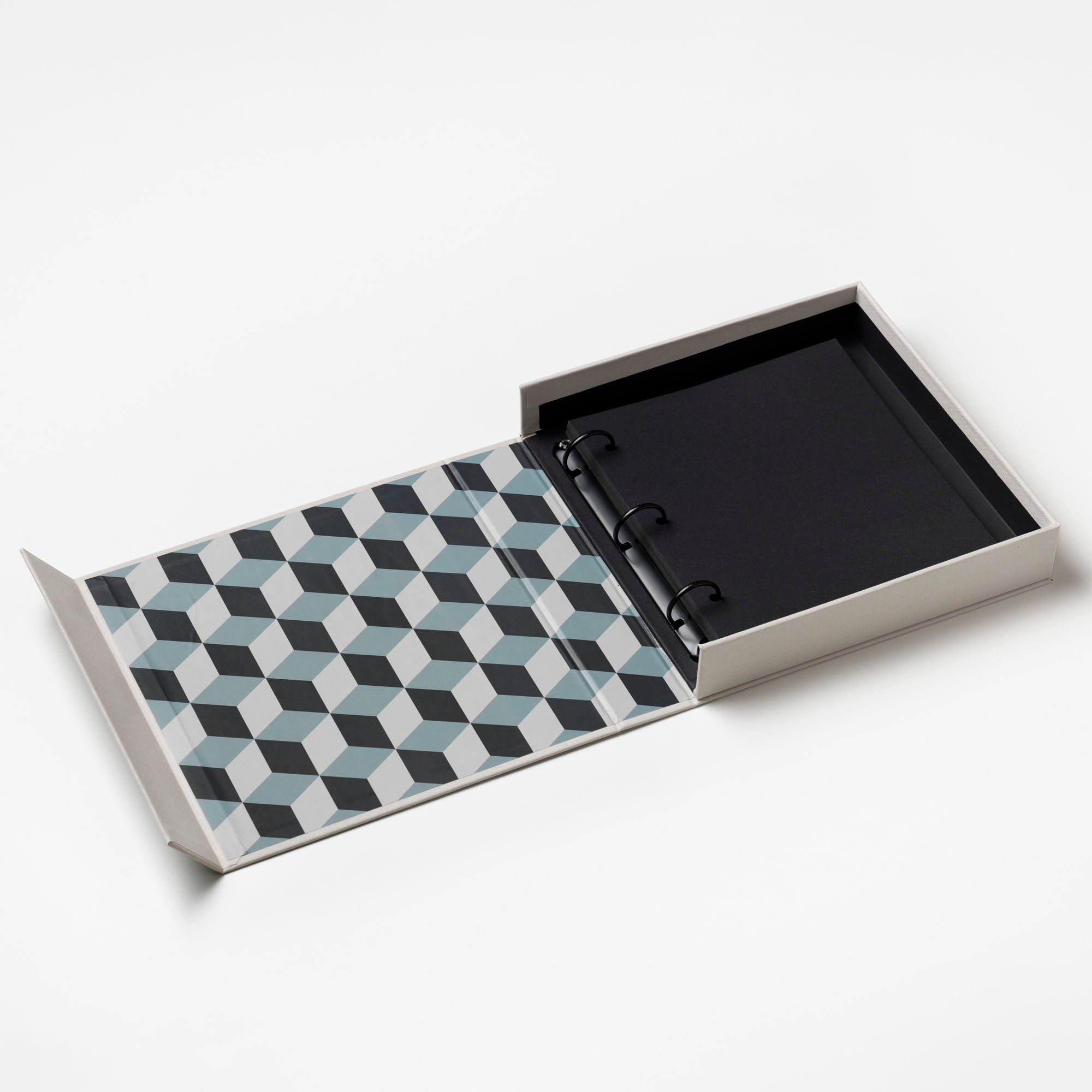 PrintWorks Happy Days Photo Album - Black Small Size For Traditional Photo Storage