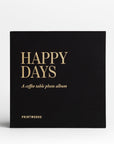 Photo Album - Happy Days, Black (S)