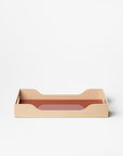 Lacquered Tray - Swell, Maroon/Pink M