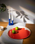 Dinner Plates - Rounded | Red Scarlet