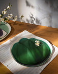 Dinner Plates - Rounded | Forest Green