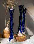 Candle Holders - Textured - Alienistic | Royal Blue