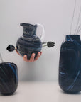 Volcano Vase Blue Agate