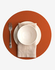 Ruca Round Placemat | Mattone