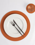 Ruca Round Placemat | Mattone