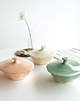 Pastel bowl with lid 400ml