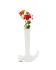 Hammer Vase - White